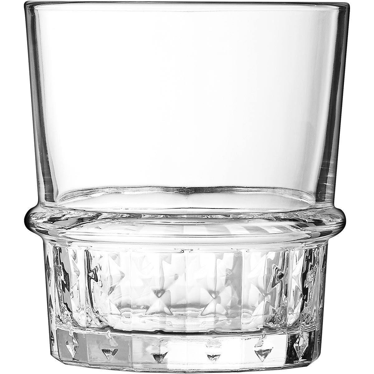 Jg 6Pç Copo Uísque Luminarc Cocktail Vidro Temperado 380Ml 10X9X9Cm 10290 3