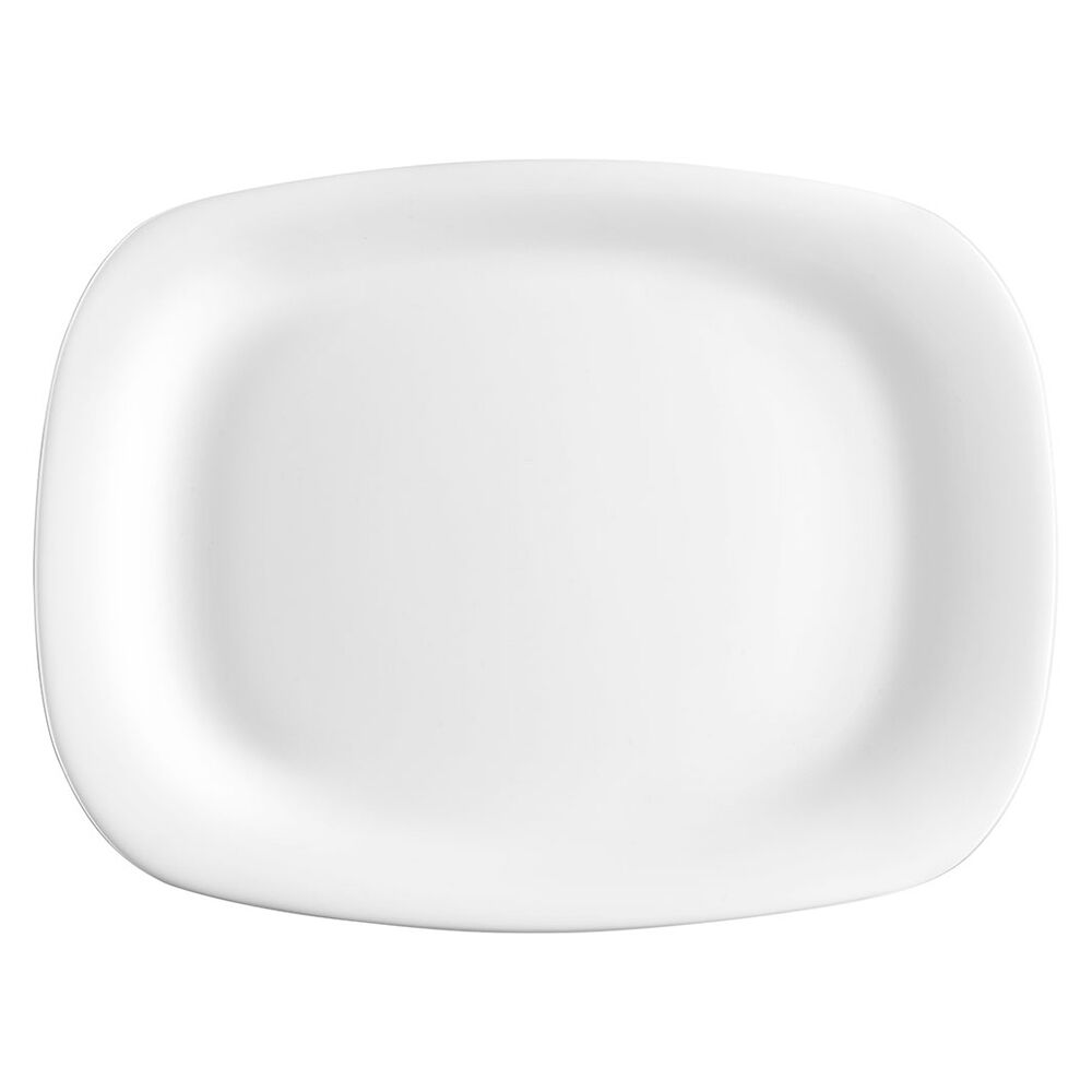 Jg 6Pç Prato Raso Bormioli Rocco Grangusto Vidro Temperado 2X28X20Cm Branco 10961 3