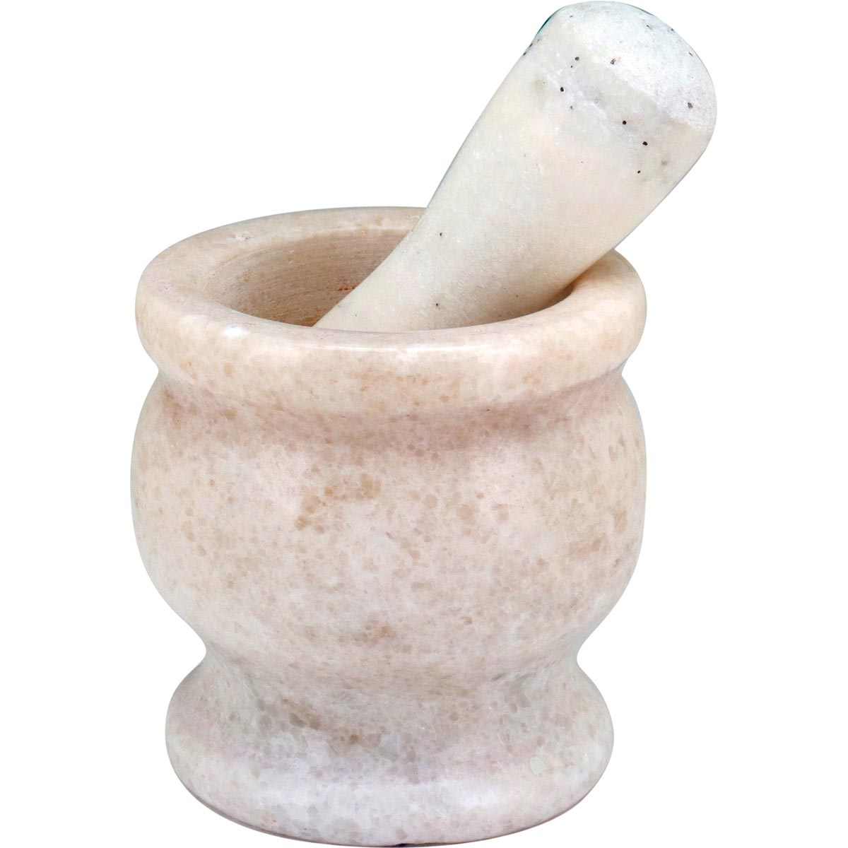 Pilão Belchior Com Mortar Marmore 10X10X10Cm Natural 11989 2