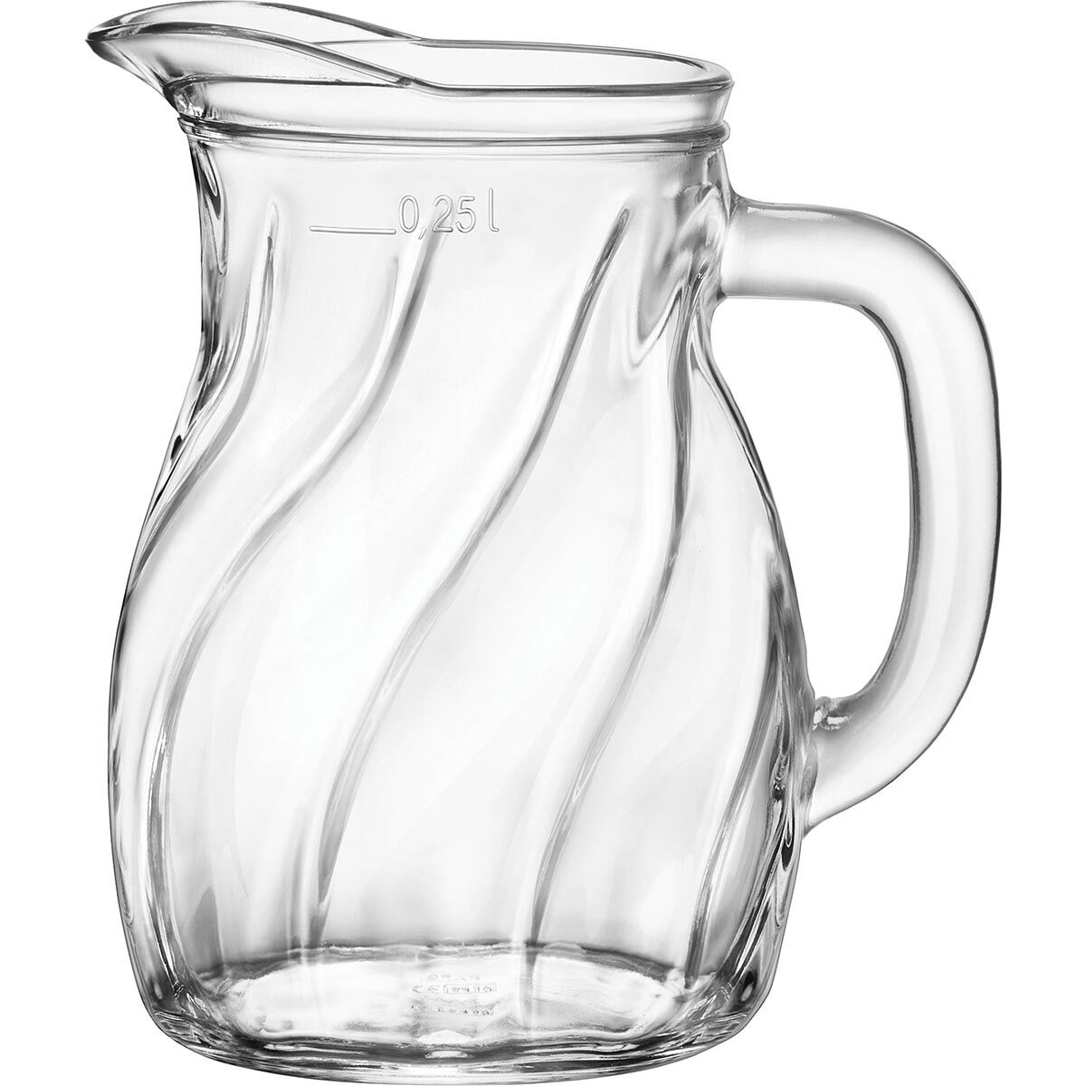 Jarra Bormioli Rocco Bistrot Vidro 250Ml 12X8X8Cm 15587 1