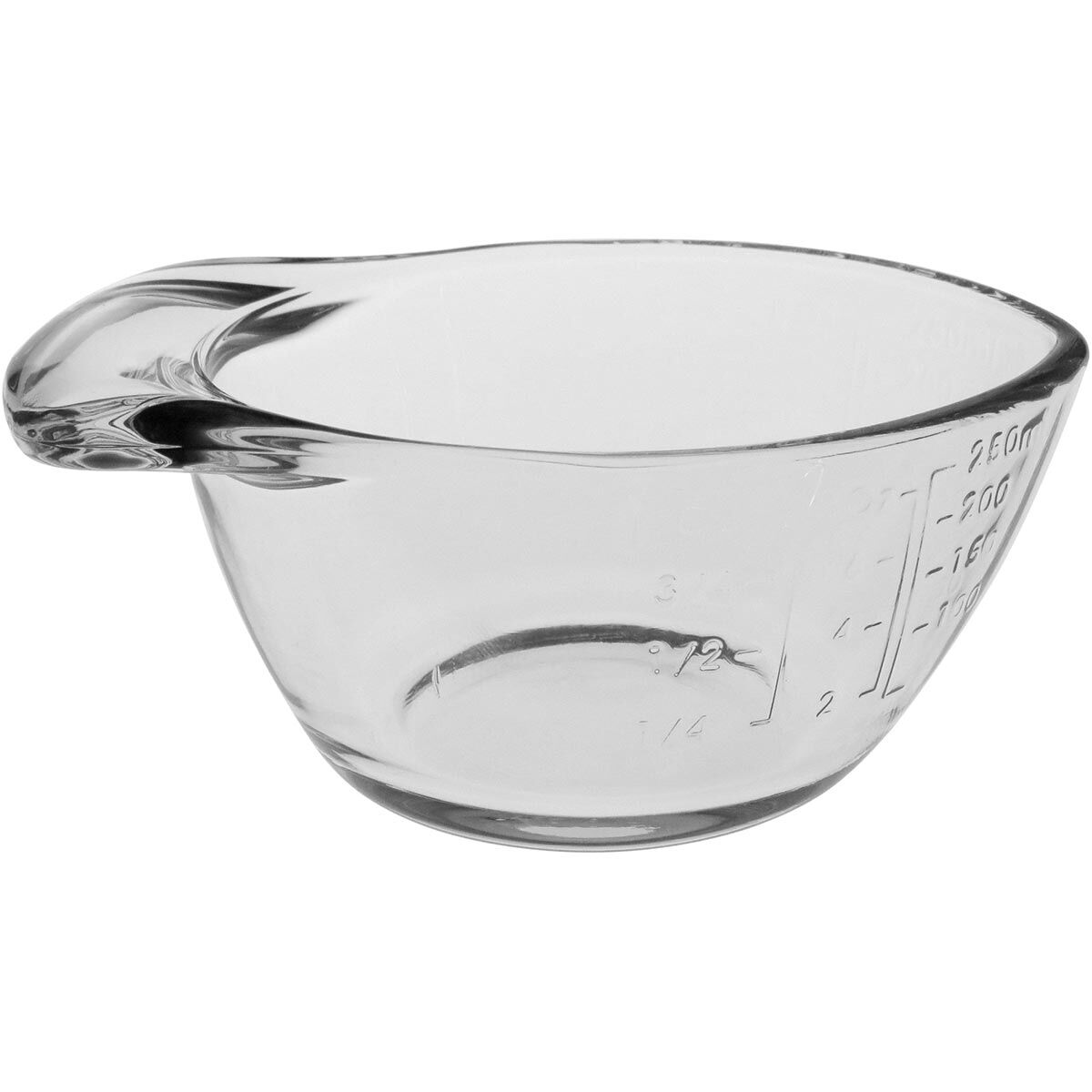 Tigela Medidora Crisa Pyr O Rey Vidro Temperado 250Ml 6X14X9Cm 16744 1