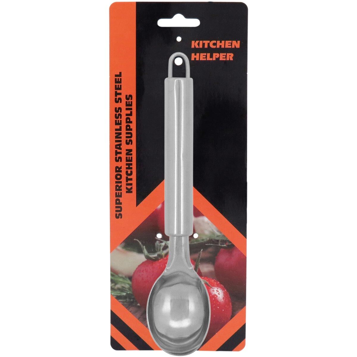 Colher Sorvete Tasty Inox 20X4X4Cm Prata 17583 1