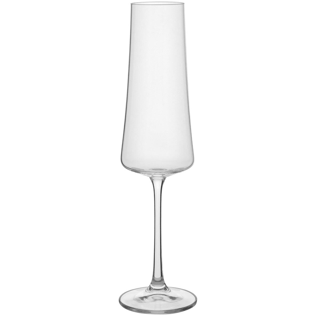 Jg 6Pç Taças Champanhe Bohemia Xtra Cristal 210Ml 26X7X7Cm 17604 1