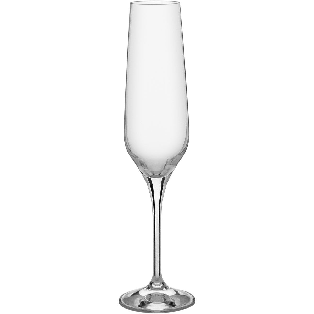 Jg 6Pç Taças Champanhe Bohemia Rebecca Cristal 195Ml 26X7X7Cm 17672 1