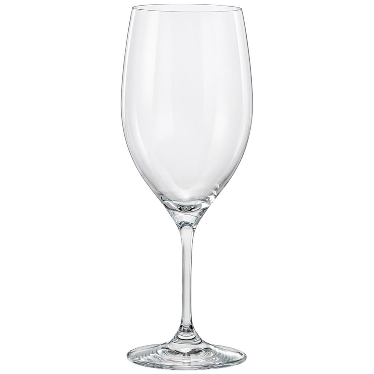 Jg 6Pç Taças Vinho Bohemia Linda Cristal 450Ml 22X8X8Cm 17679 1