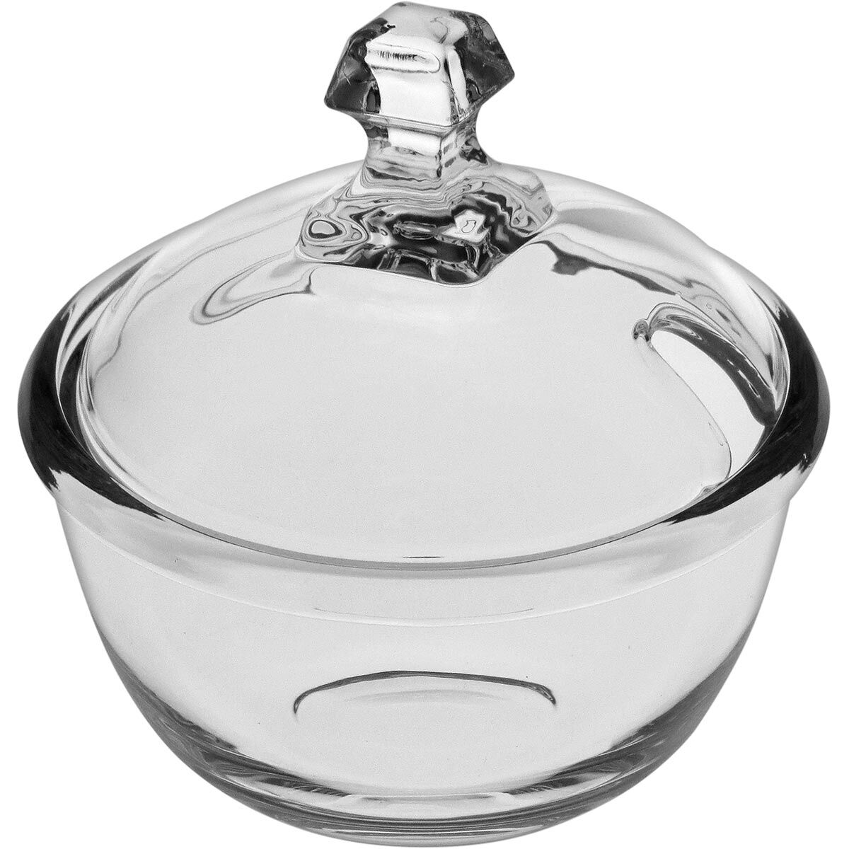 Açucareiro Com Tampa Vidro 270Ml 12X12X12Cm 18352 1