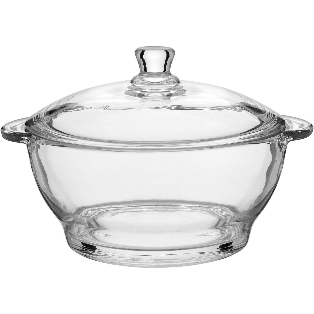 Saladeira Com Tampa Vidro 1L 12X19X19Cm 18951 1