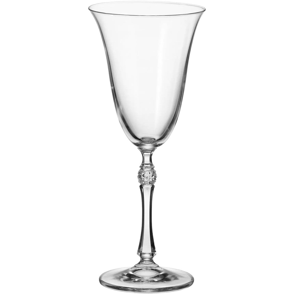 Jg 6Pç Taças Água Bohemia Parus Cristal 350Ml 23X9X9Cm 19012 1